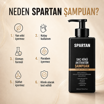 SPARTAN SAÇ ÇIKARAN ŞAMPUAN