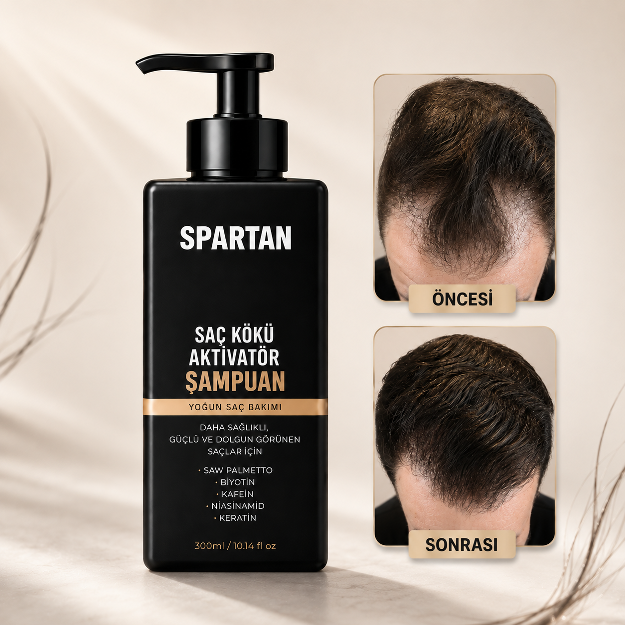 SPARTAN SAÇ ÇIKARAN ŞAMPUAN